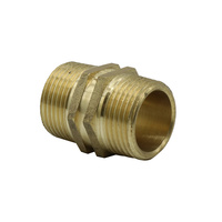 Hex Nipple Brass 20 mm