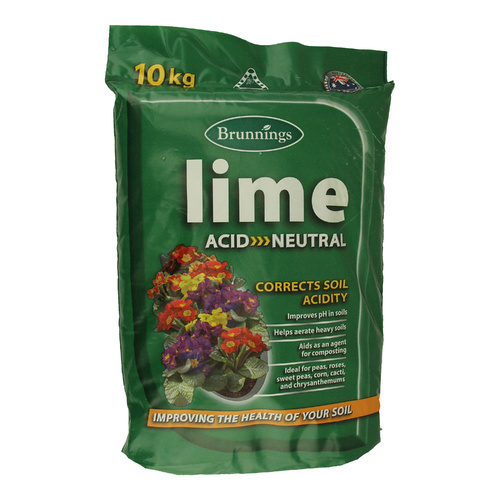 Brunnings Garden Lime 10kg