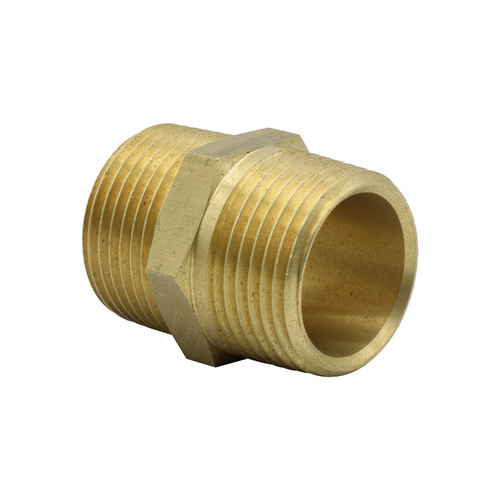 Hex Nipple Brass 25 mm