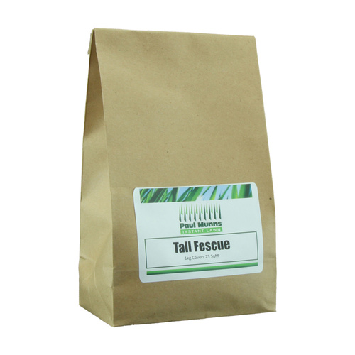 Tall Fescue lawn seed 1kg